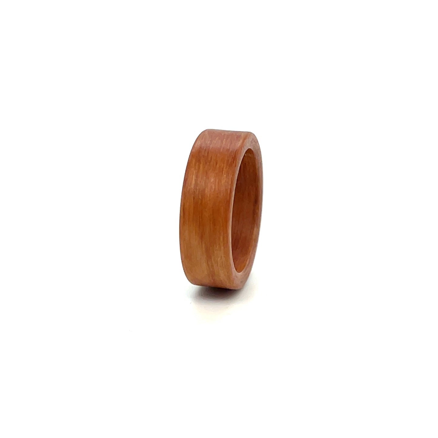 Handgefertigter Holzring Basic - Apfelbaum