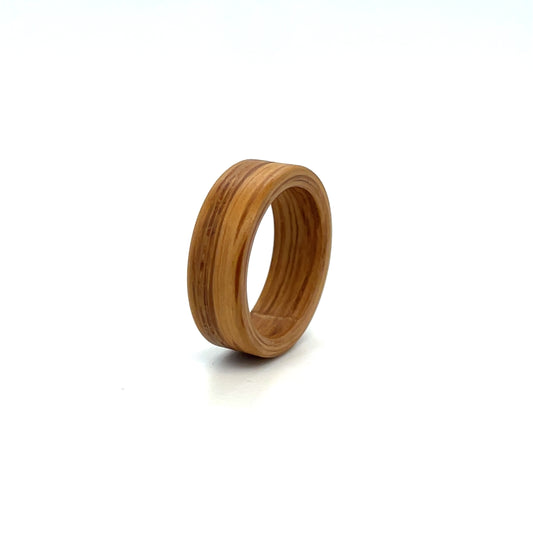 Handgefertigter Holzring Basic - Eiche