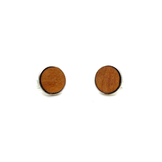 Ohrstecker Holz - Kirschbaum